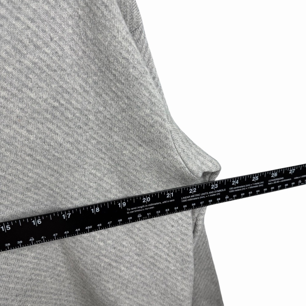 Zaket & Plover Neru Collar Sweater Cotton/Cashmere Blend Contemporary Knit Gray View 2